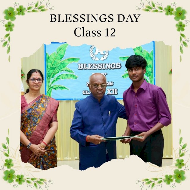 Blessing Day Class 12